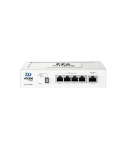 WK-PS305 V2  4* 1000Mbps PoE ports and 1* 1000Mbps RJ45 uplink ports.