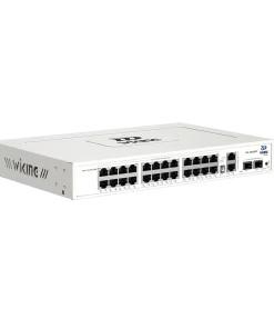 WK-PS328GF 24 x 10/100/1000Mbps PoE Ports, 2 x 10/100/1000Mbps RJ45 Uplink